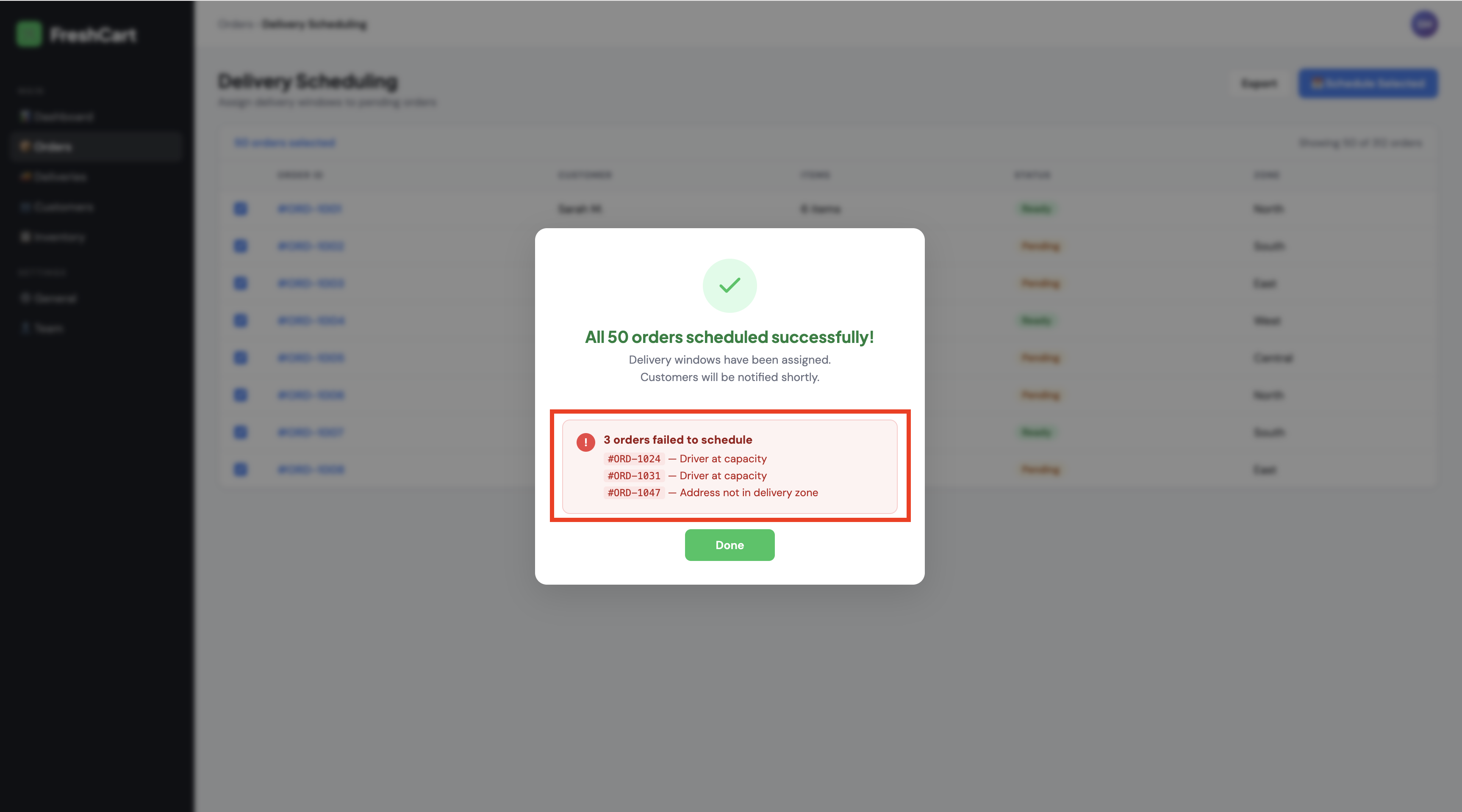 Bug in Modal Within Demo App